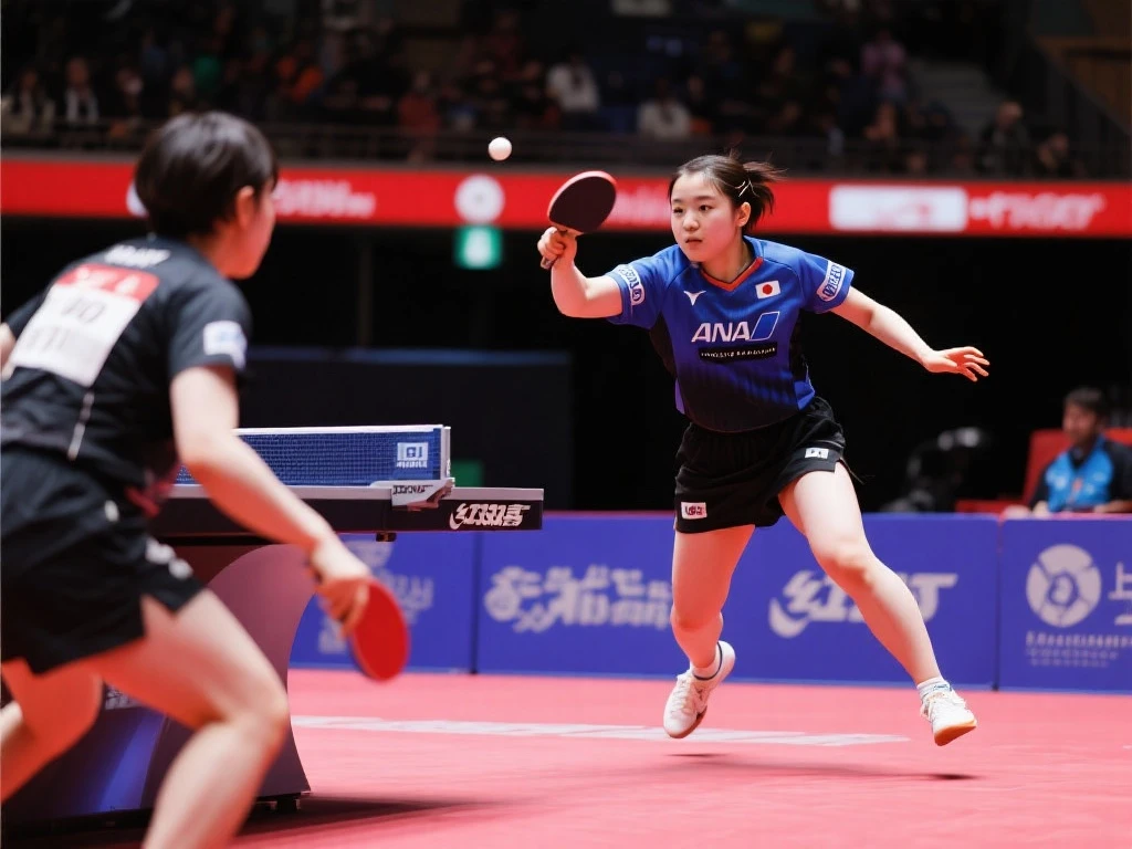 WTT突尼斯站女单决赛：张本美和力克早田希娜，以4-1勇夺冠军