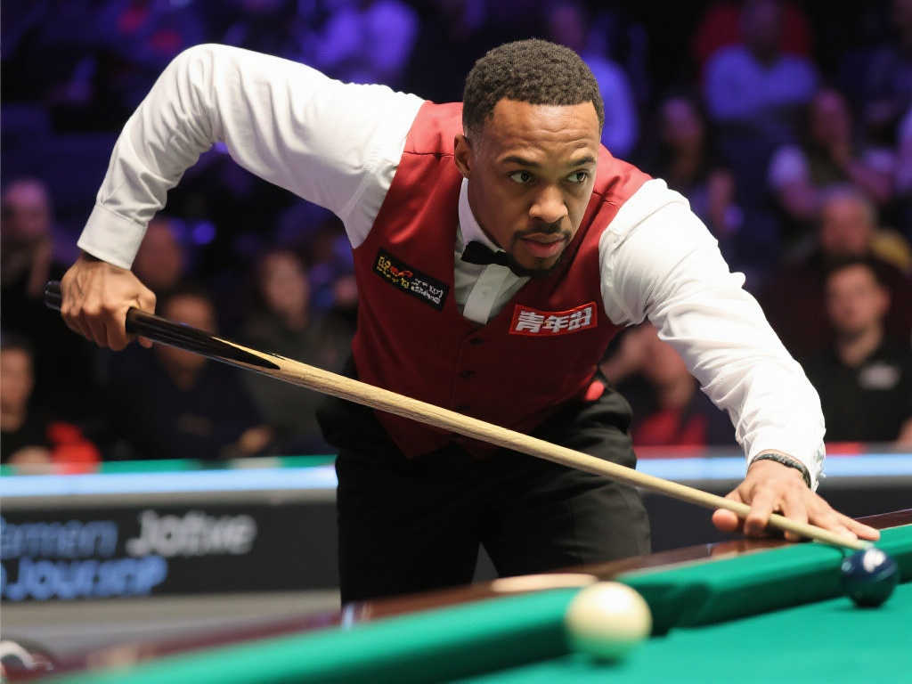 斯诺克世锦赛资格赛：庞俊旭力克杰米-琼斯，以10-6挺进正赛