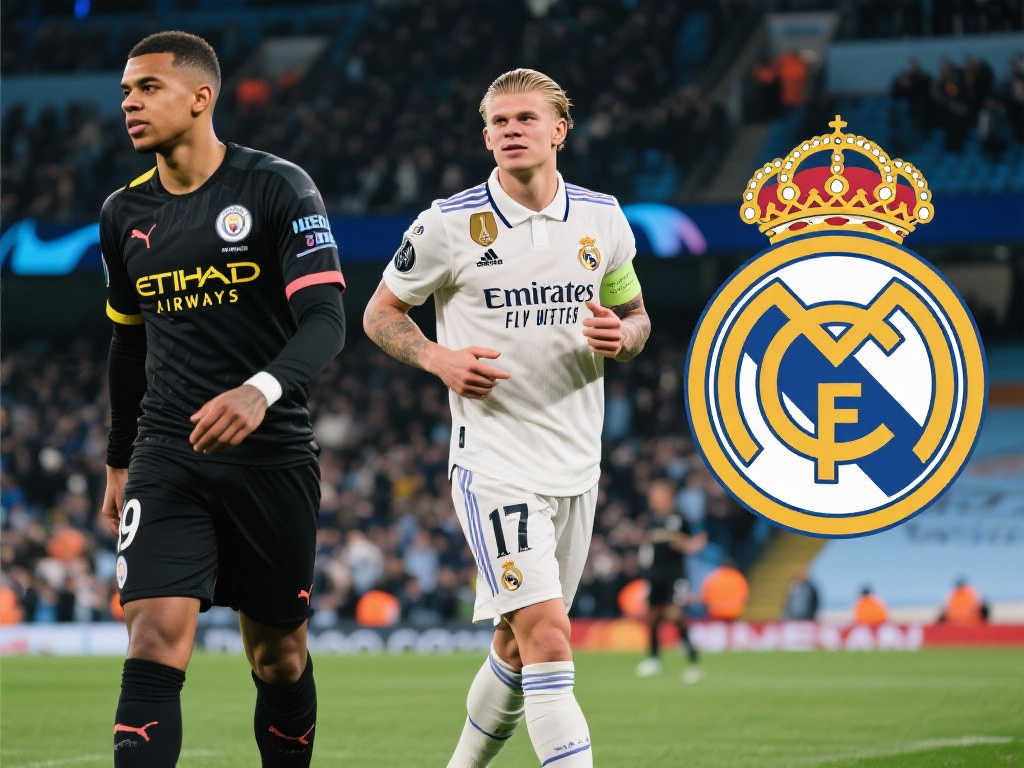 姆巴佩转会皇马引发连锁反应，曼城急于锁定哈兰德未来